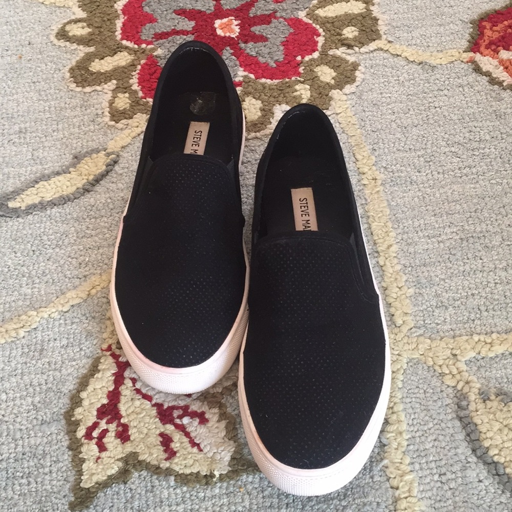 Black Steve Madden sneakers